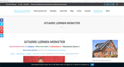 Desktop Screenshot of gitarre-lernen-in-muenster-gitarrenschule.gitarrenunterricht-muenster.eu